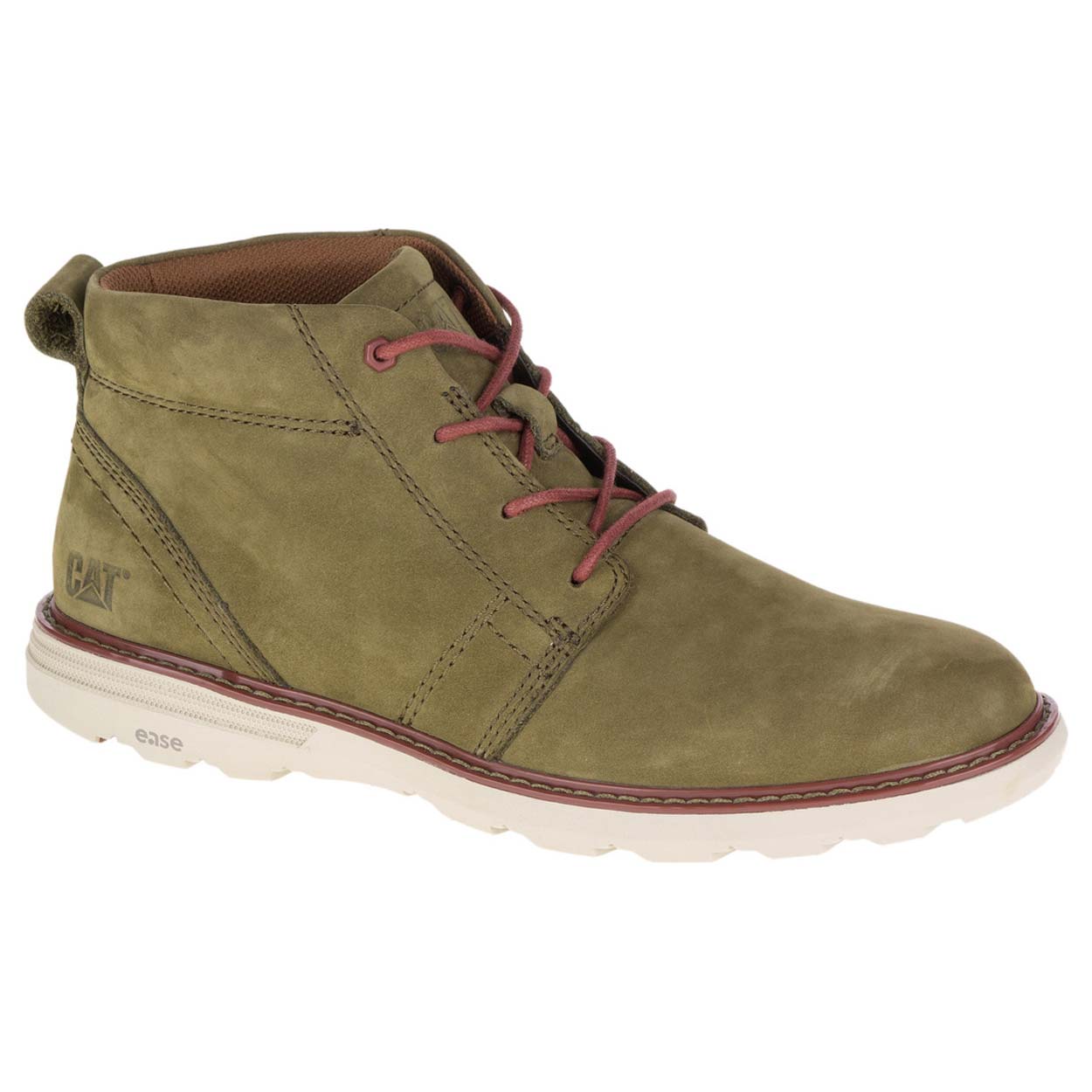 Men's Caterpillar Trey Chukka Boots Dark Olive Ireland GQMH07695